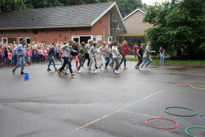 De leerkrachten van de Edese Schoolvereniging rennen zich rot!