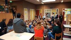 aandachtig werd er geluisterd