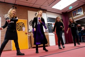 Ilane, Maud, Floortje en Alysia