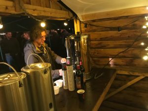 Een rondje gluhwein van de Pineut