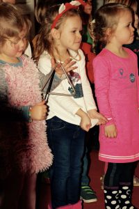 Groep 1 zingen Kling Klokje