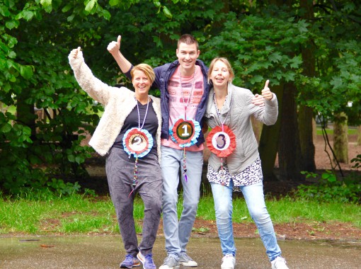 De winnaars!